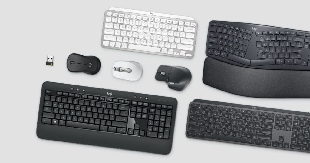 Types of Logitech Wireless Keyboards: