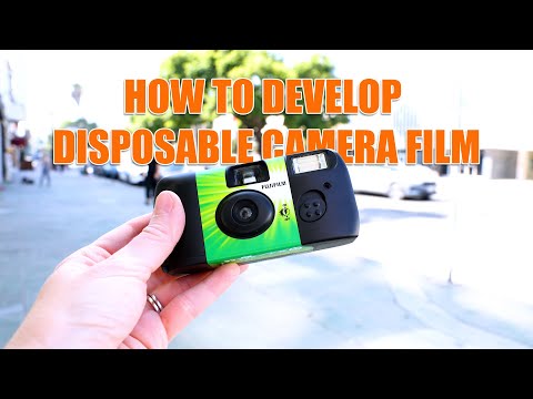 Developing Film from Disposable Cameras: