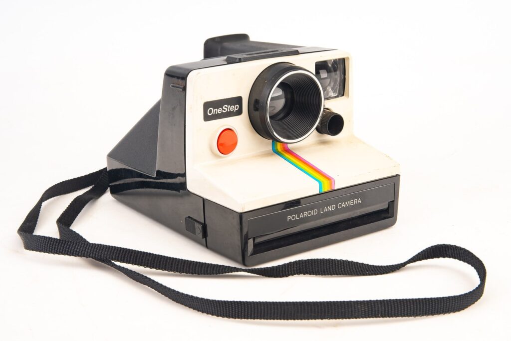 Vintage Polaroid Camera: